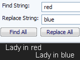 Thumbnail for: Find and replace Text jsx-script