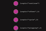 Thumbnail for: loopOut and loopIn expression methods